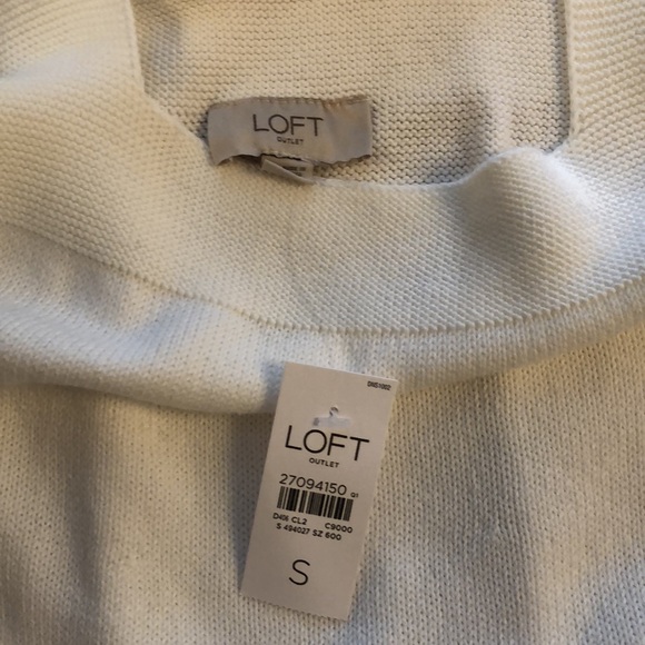 NWT - LOFT Cross Back Sweater Tank Top - Picture 5 of 6